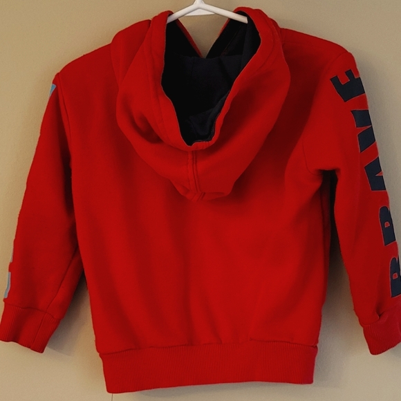 Paw Patrol red pullover hoodie with holographic patch - Picture 2 of 6